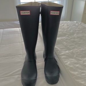 Hunter tall rain boots